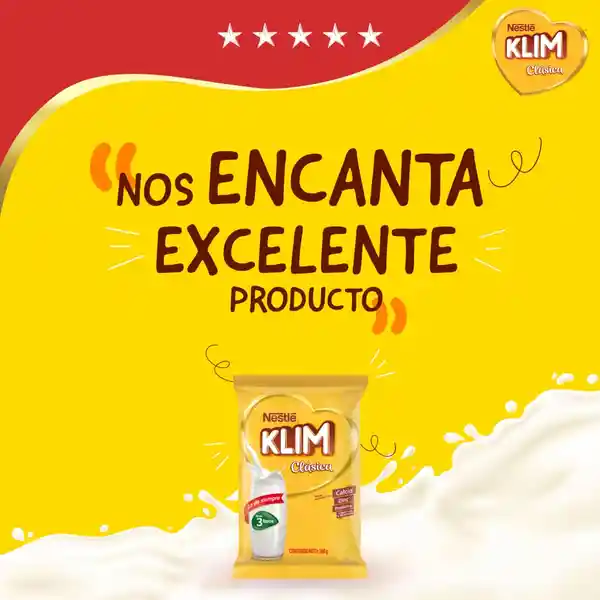 Leche en Polvo Klim Clásica 360 g