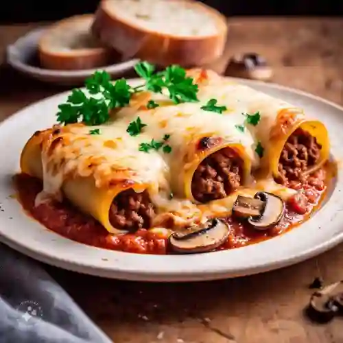 Canelones de Carne