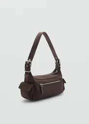 Bolso P Strada Chocolate Talla 99 Mujer Mango