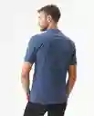 Camiseta Basic Neck Neru Polo Azul Provincial T M Chevignon