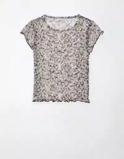 Camiseta Mujer Multicolor Talla Small American Eagle