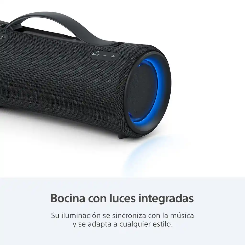 Sony Parlante Bluetooth Portátil Negro SRS-XG300/B