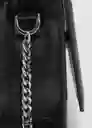 Bolso P Rain Negro Mujer Mango