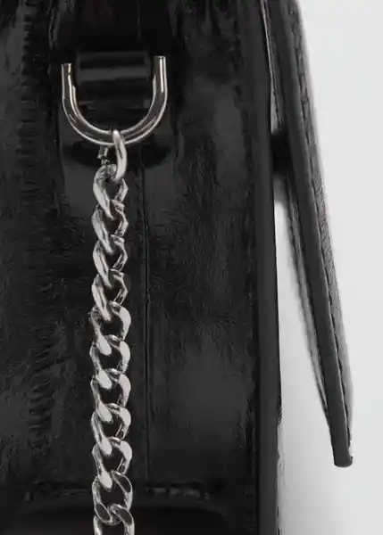 Bolso P Rain Negro Mujer Mango