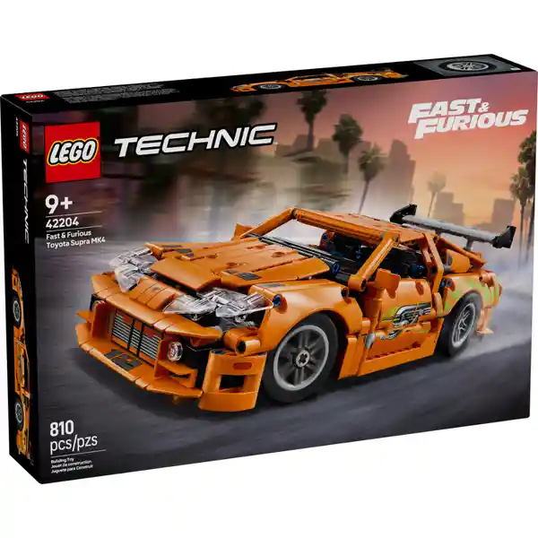 Set Construcción Fast And Furious Toyota Supra MK4 Lego