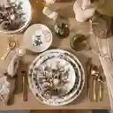 Set Plato Mediano Navidad Silvestre 20 cm Ambiente Gourmet