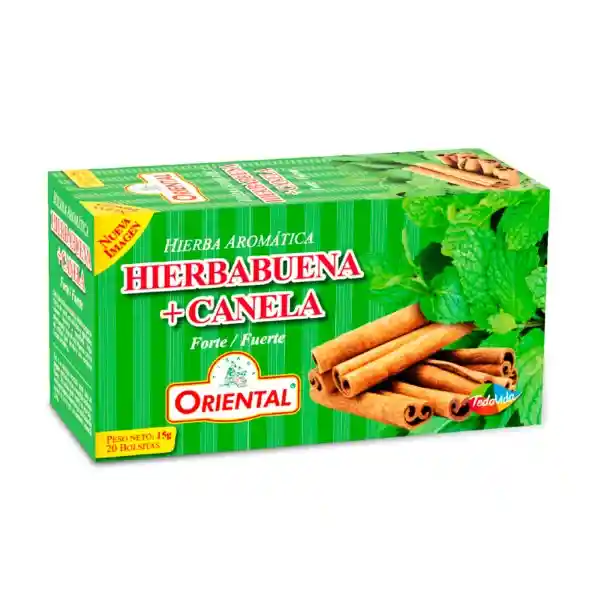 Oriental Hierba Aromática Tisana Hierbabuena Canela