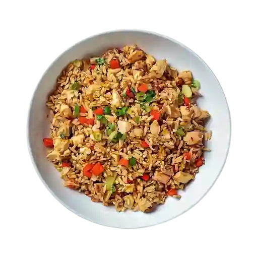 Medio Arroz Chino de Vegetales