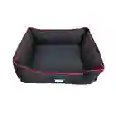 Sofistipets Cama Para Perro Doble Faz Impermeable Negro Mediana