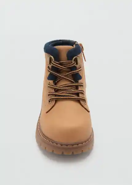 Botines Benb Camel Talla 26 Niños Mango