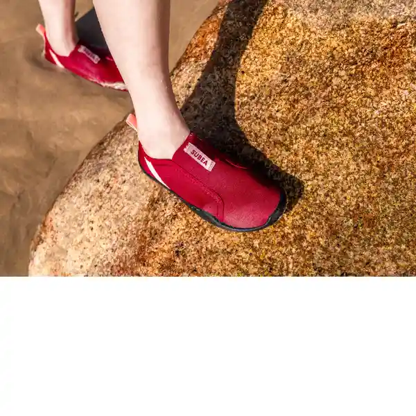 Subea Zapatos Acuáticos Elásticos Adulto Rojo Talla 40 41