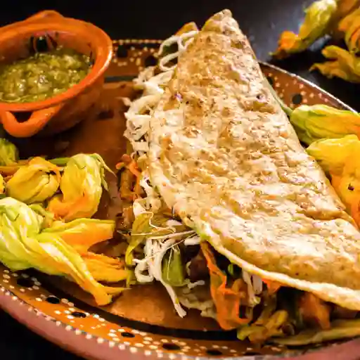 Quesadilla de vegetales