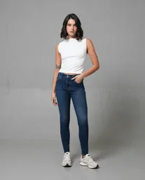 Jean Mujer Azul 10 230G003_AZU174021 Rifle