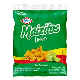 Maizitos Limon x12 Und 360 g