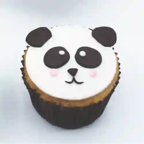 Cupcake Animalitos - Panda