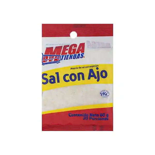 Megatiendas Condimento Sal Con Ajo