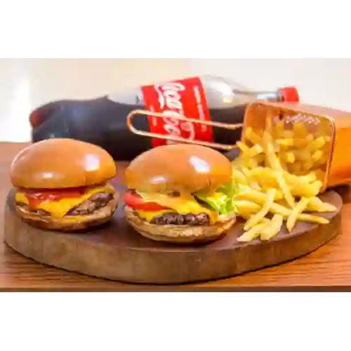 Combo2hamburguesas+2papas+1litrogaseosa