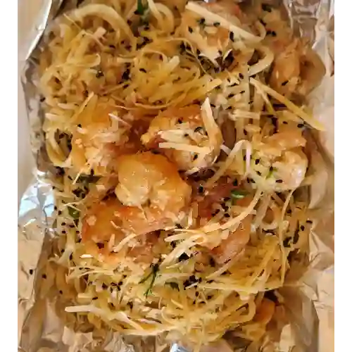 Pasta con Camarones