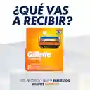 GILLETTE Fusion 5 Repuestos Cuchilla de Afeitar Máquina de Afeitar Hombre con 5 Hojas Afeitado más al Ras Afeitadora para Hombre 2 Uds