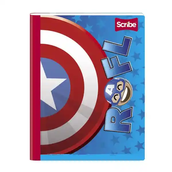 Norma Cuaderno Cosido Pasta l Cbt Marvel Emoji X 100 Hojas