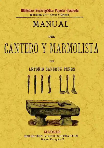 Manual del cantero y marmolista