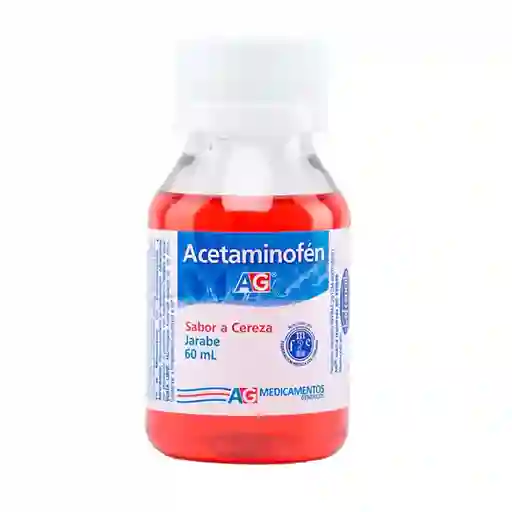 Acetaminofen Ag Jarabe Sabor Cereza