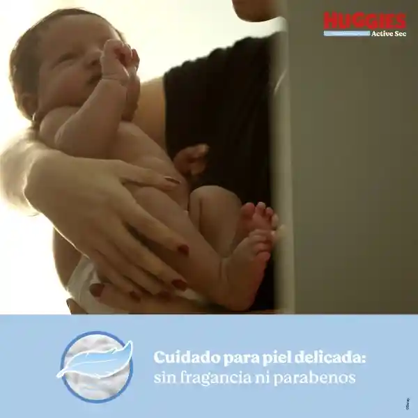 Pañales Huggies Active Sec Etapa 1/P Más Absorción 25 Und