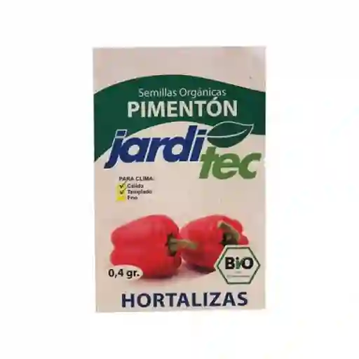 Jarditec Semilla Organica Pimentón