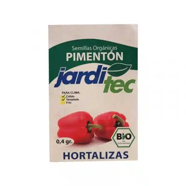 Jarditec Semilla Organica Pimentón