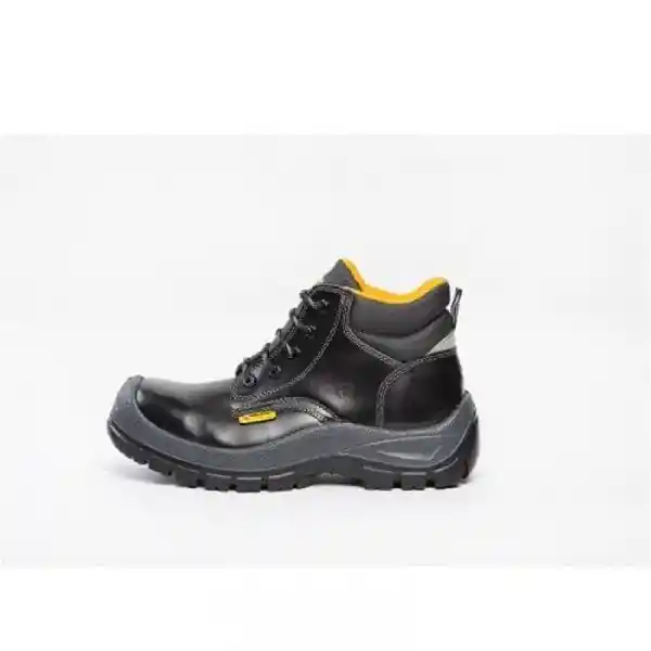 Robusta Botas Cuero Warrior Dieléctrica Negra Talla 40