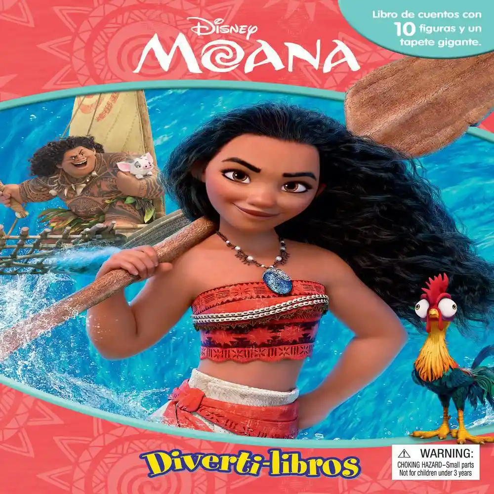 Divertilibros Disney Moana, Phidal Publishing Inc