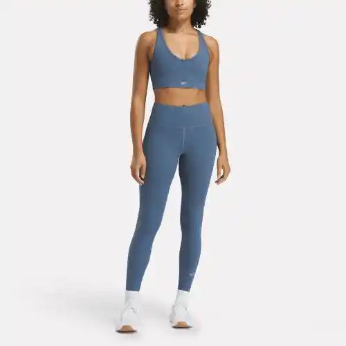 Reebok Licra Activ Coll Dreamblend 7/8 Tight Mujer Azul Talla XS