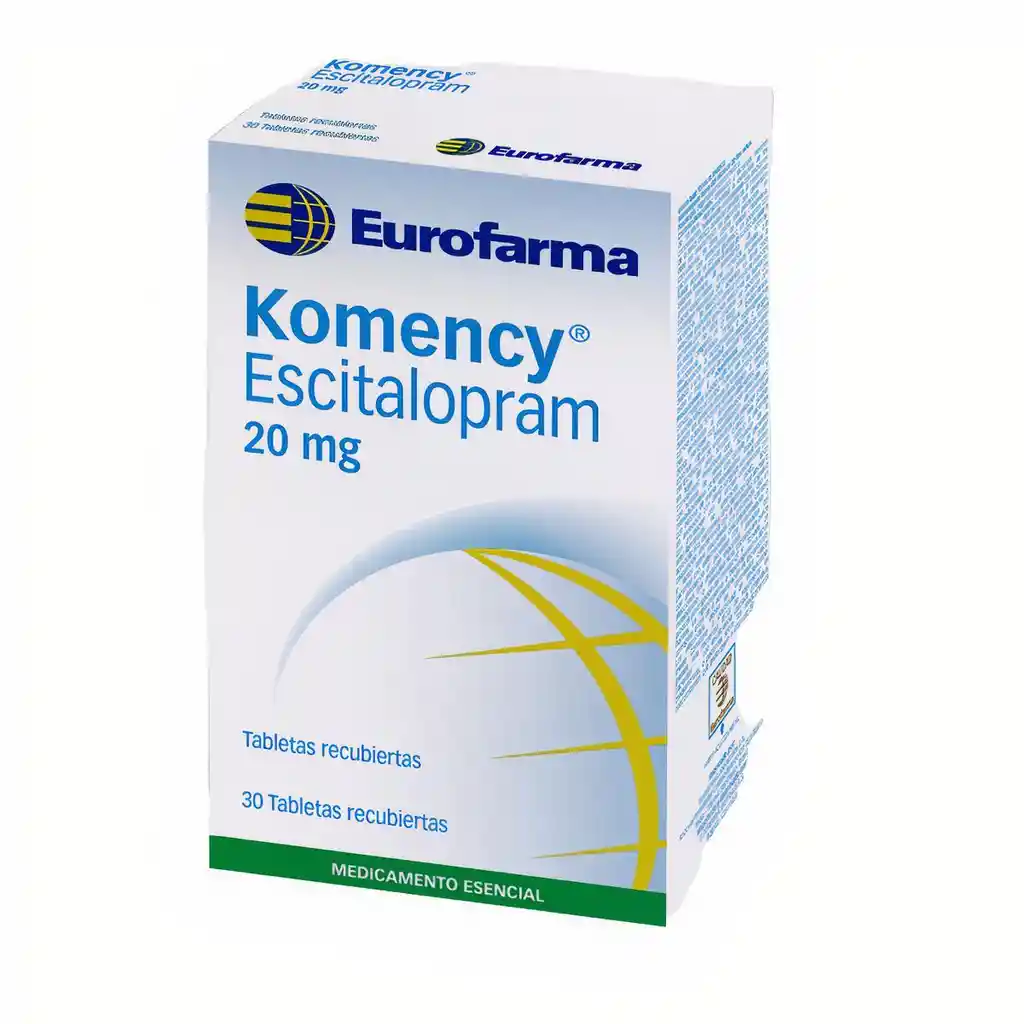 Komency Eurofarma Colombia 20 Mg 30 Tabletas A