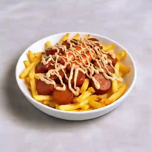 Salchipapa Combinada Al 100