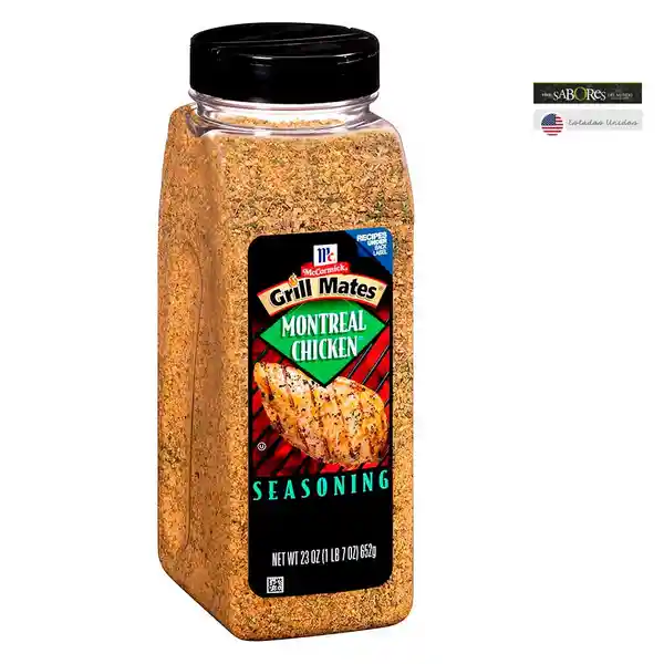 Mccormick Sazonador Grill Mates Pollo Montreal