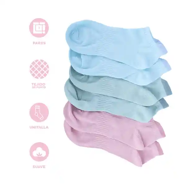 Pack Medias Para Mujer Miniso