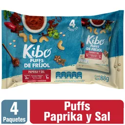 Kibo Pack Snack Puffs de Frijol Paprika