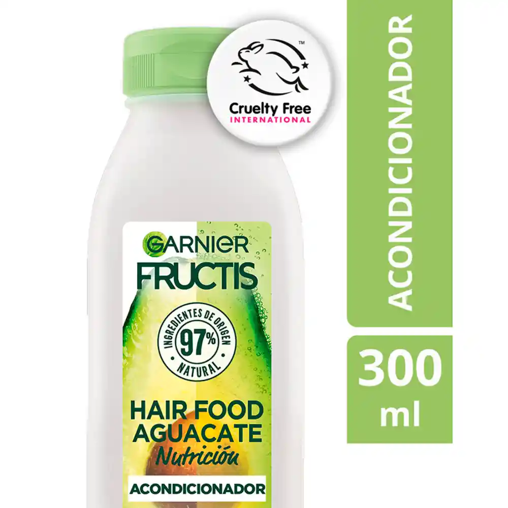 Acondicionador Hair Food Garnier Aguacate Nutrición 300 ml