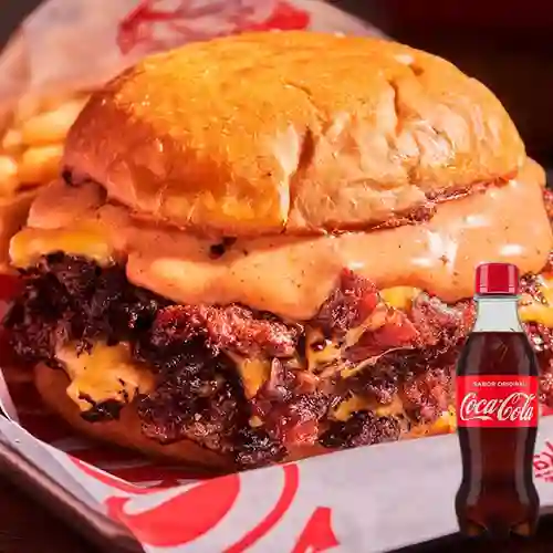 Combo Sweet Bacon Triple + Coca Cola Original 250ml