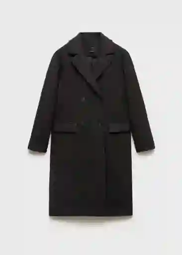 Abrigo Tabisa Antracita Talla XS Mujer Mango