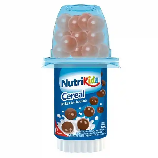 Alquería Alimento Lácteo Nutrikids Cereal Bolitas de Chocolate