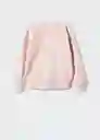 Buzo Sudadera Dublini Rosa Talla 14 Niñas Mango