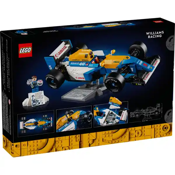 Set Construcción Williams Racing FW14B y Nigel Mansell Lego