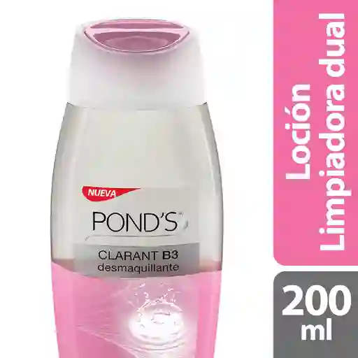 Pond's Loción Desmaquillante Limpiadora Clarant B3