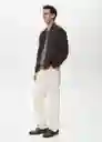 Chaqueta Bero Chocolate Talla L Hombre Mango