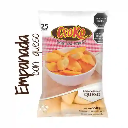 Empanadas Congeladas de Queso X25 Und