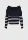 Jersey Isa Navy Talla 18 Niñas Mango