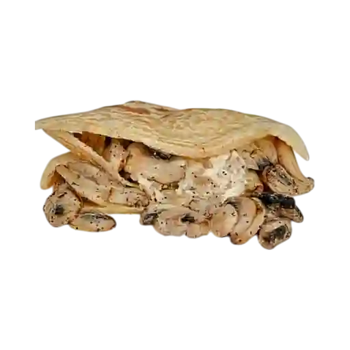 Crepe Pollo con Champiñones