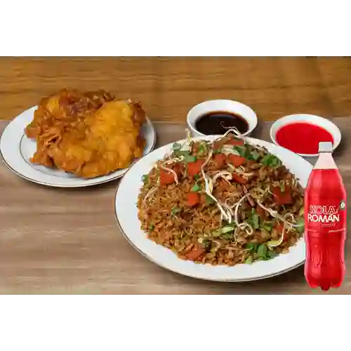 Combo Valenciana - Familiar + Kola Román Original 1.5L