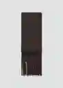 Bufanda Oberon Chocolate Talla 99 Mujer Mango
